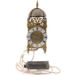 A Lantern Clock Signed James Green Althrope
