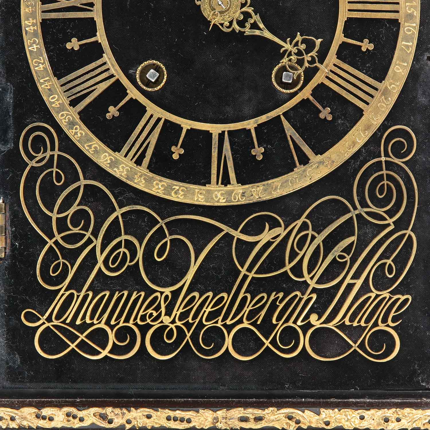 A Haagse Clock Signed Johannes Tegelbergh Circa 1690 - Image 8 of 10