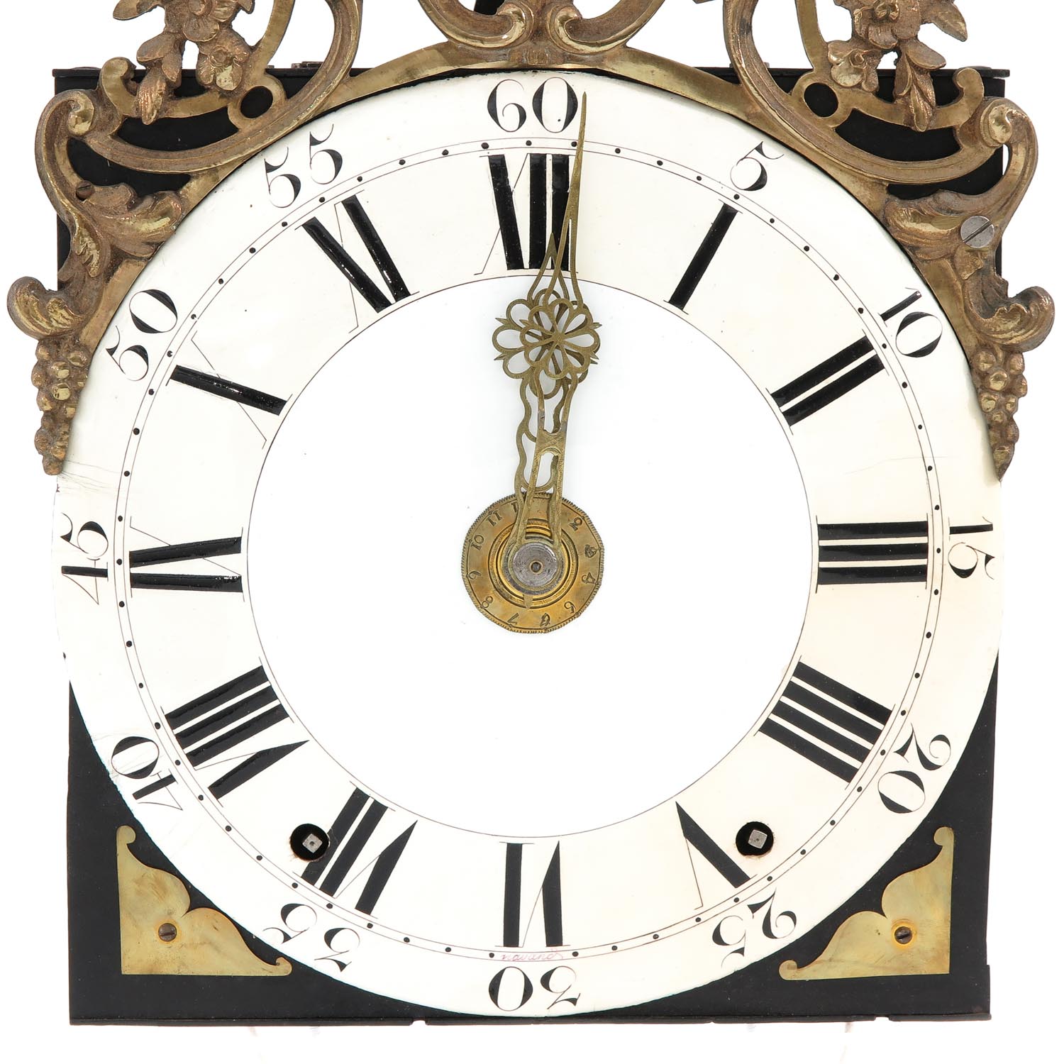 An Unusally Large French Comtoise Clock - Image 7 of 8