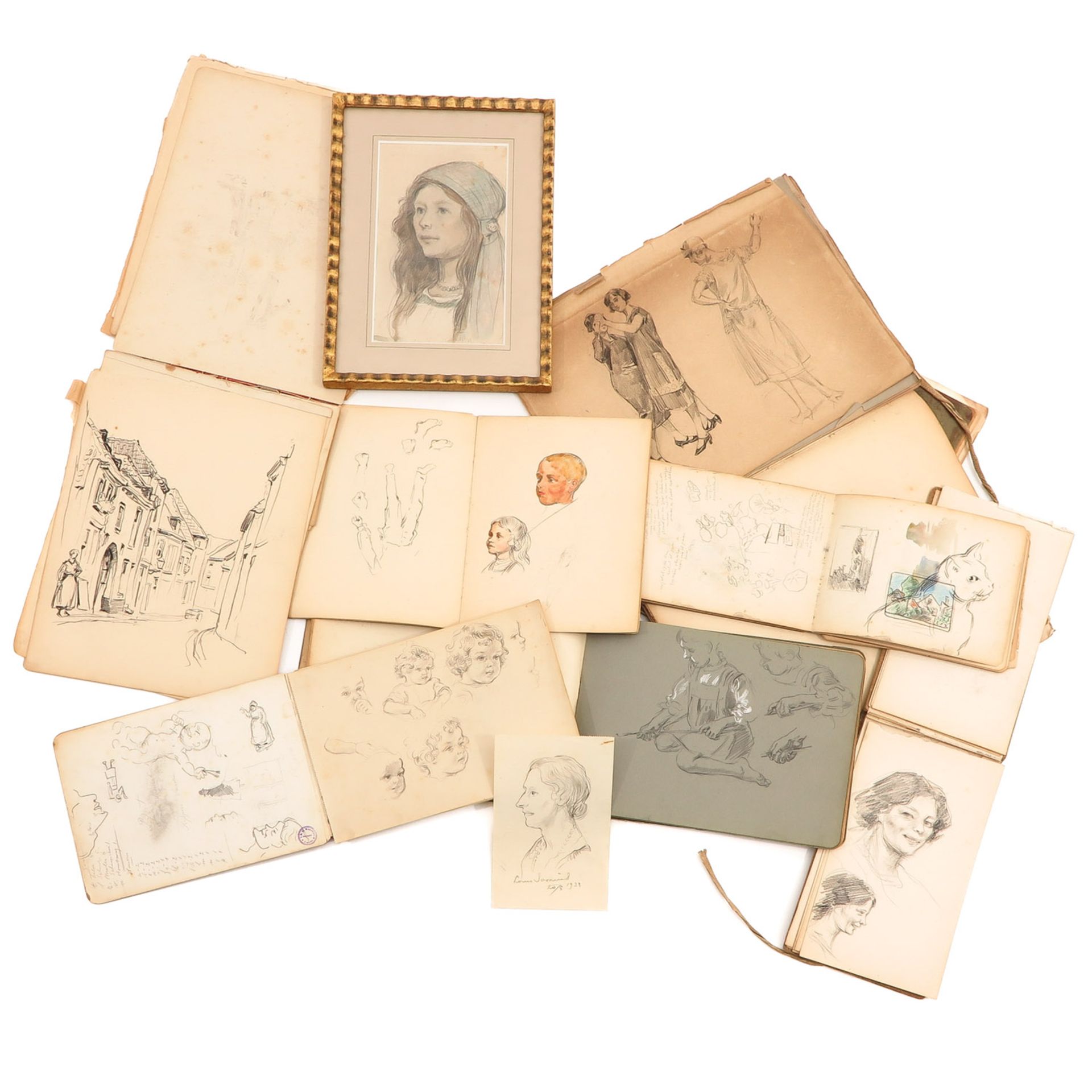 A Drawing and Sketchbook by Louis Soonius
