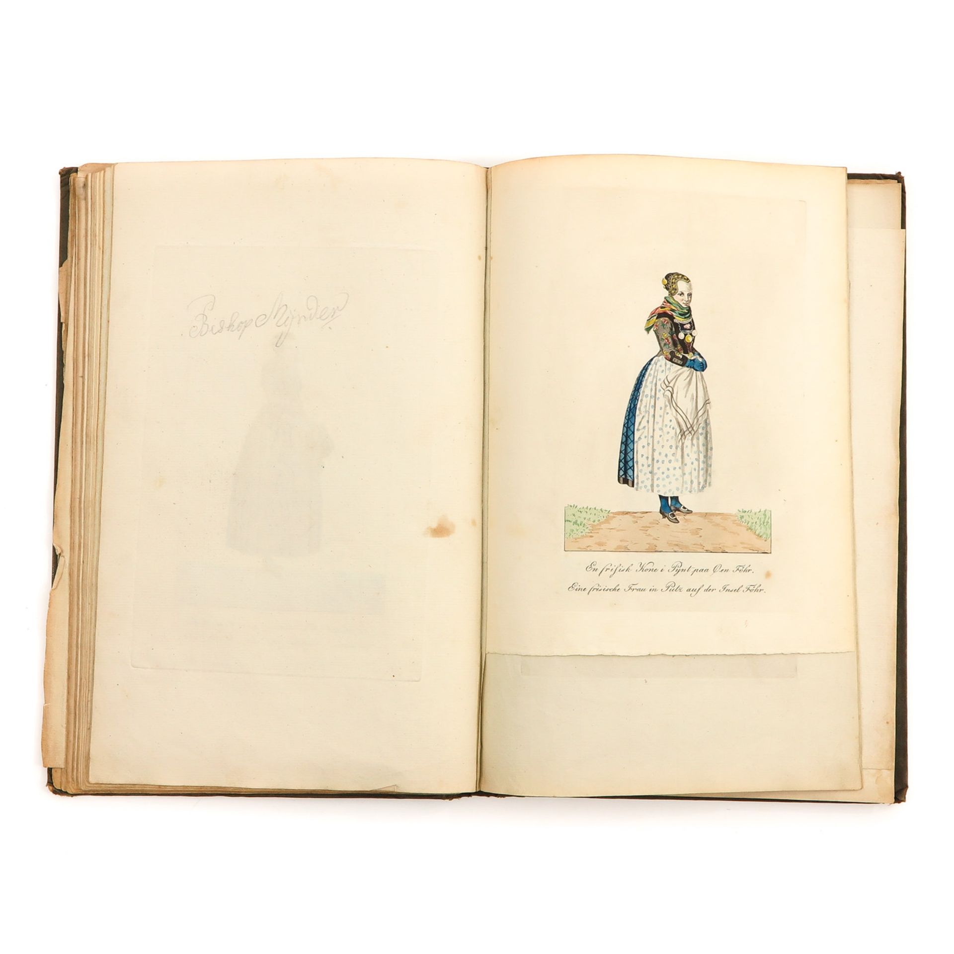 A 19th Century Book and Water Color - Bild 5 aus 5