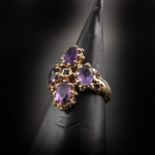 A Ladies 9KG Amethyst Ring