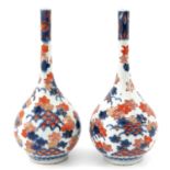 A Pair of Imari Vases