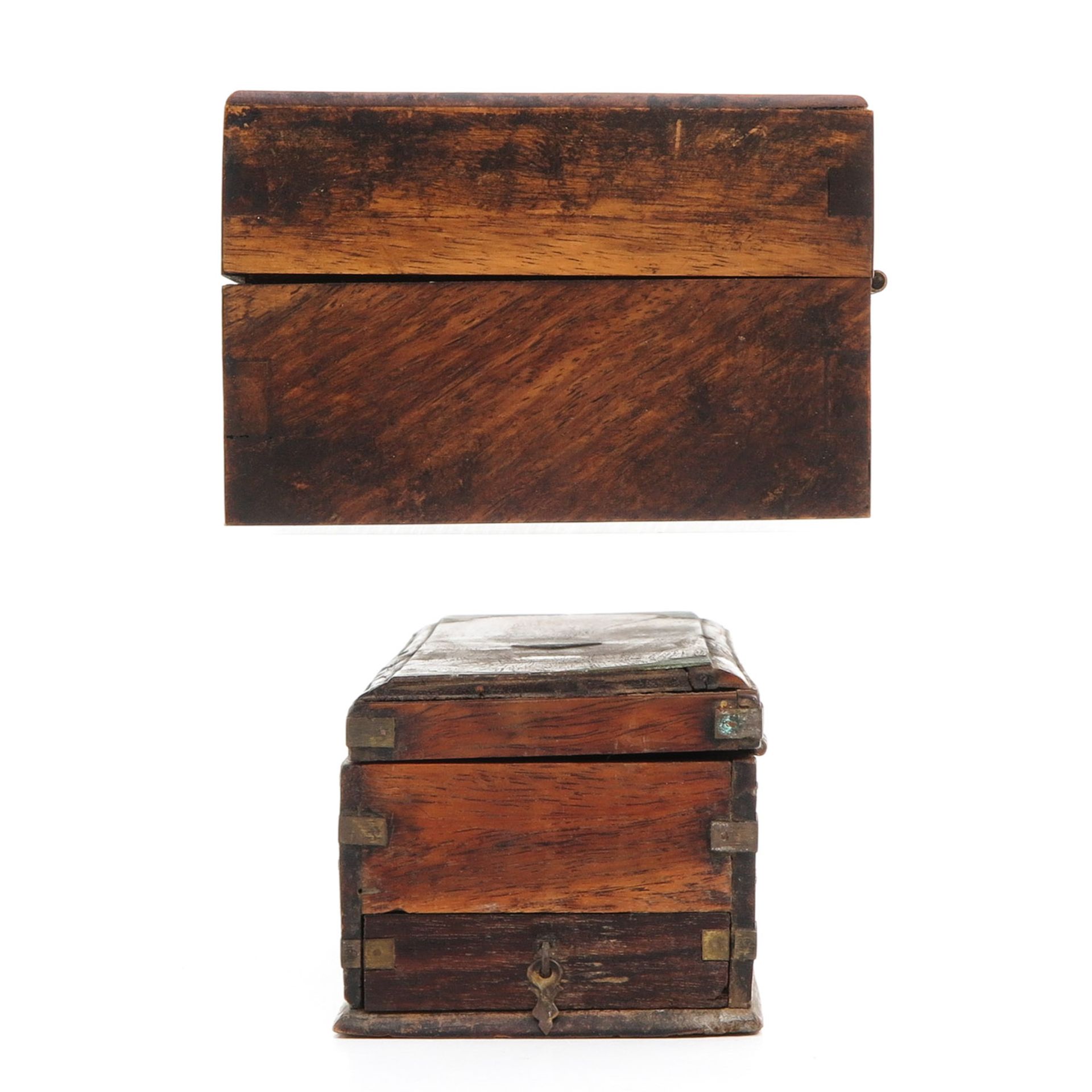A Lot of 2 Wood Boxes - Bild 2 aus 10