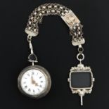 A Silver 18th Century Pocket Watch Signed May London