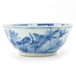 A Blue and White Bowl