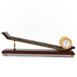 The Inclined Plane Clock