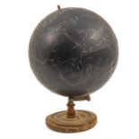 A Phillips Slate Surface Globe