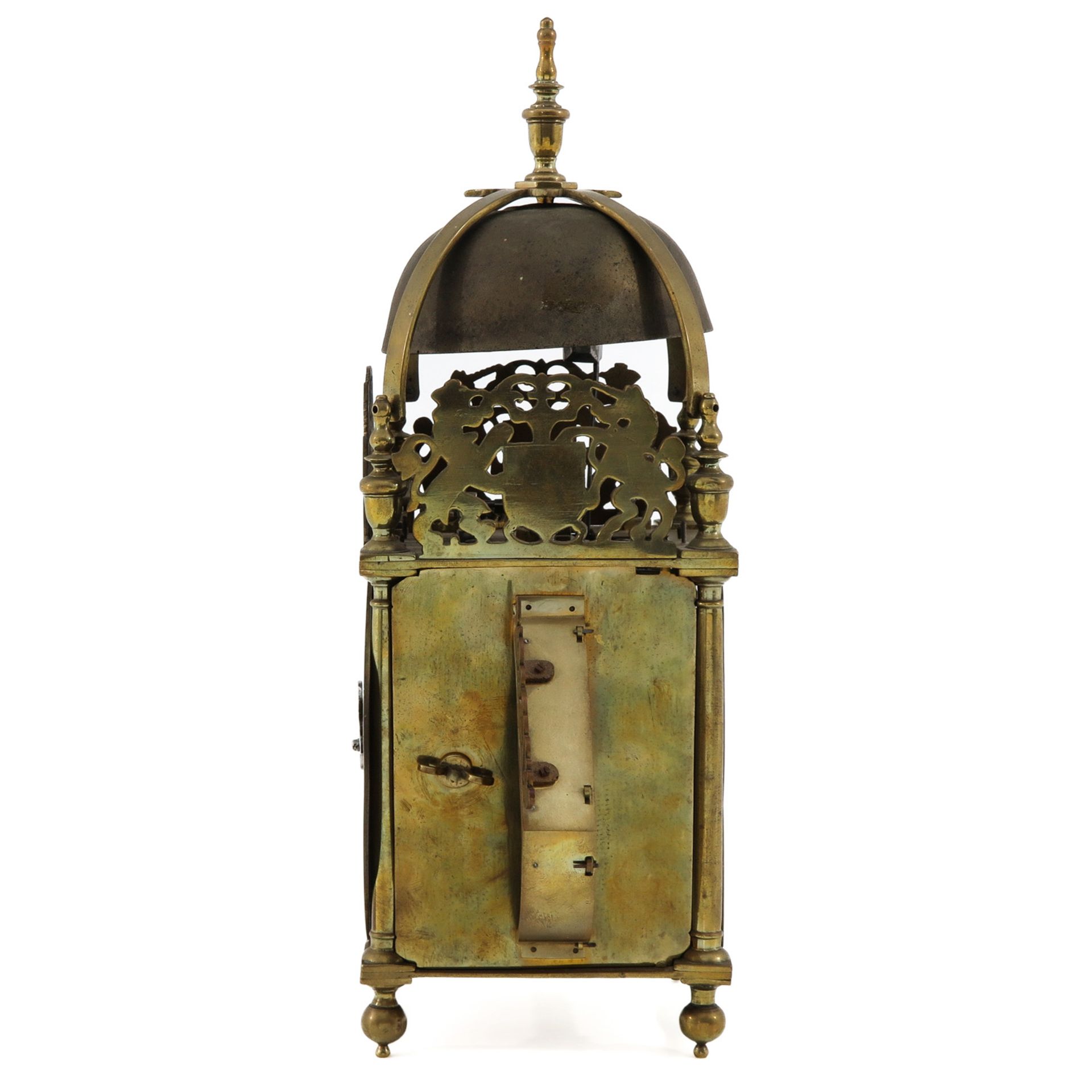 An 18th Century Winged Lantern Clock - Bild 2 aus 9