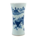 A Blue and White Vase