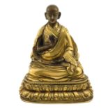 A Gilt Bronze Buddha