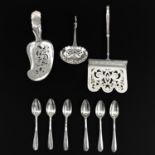 A Collection of Silver Cutlery