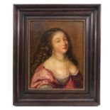 An Oil on Panel Portrait Painting Signed Bray 1654