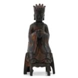 A Bronze Buddha Sculpture