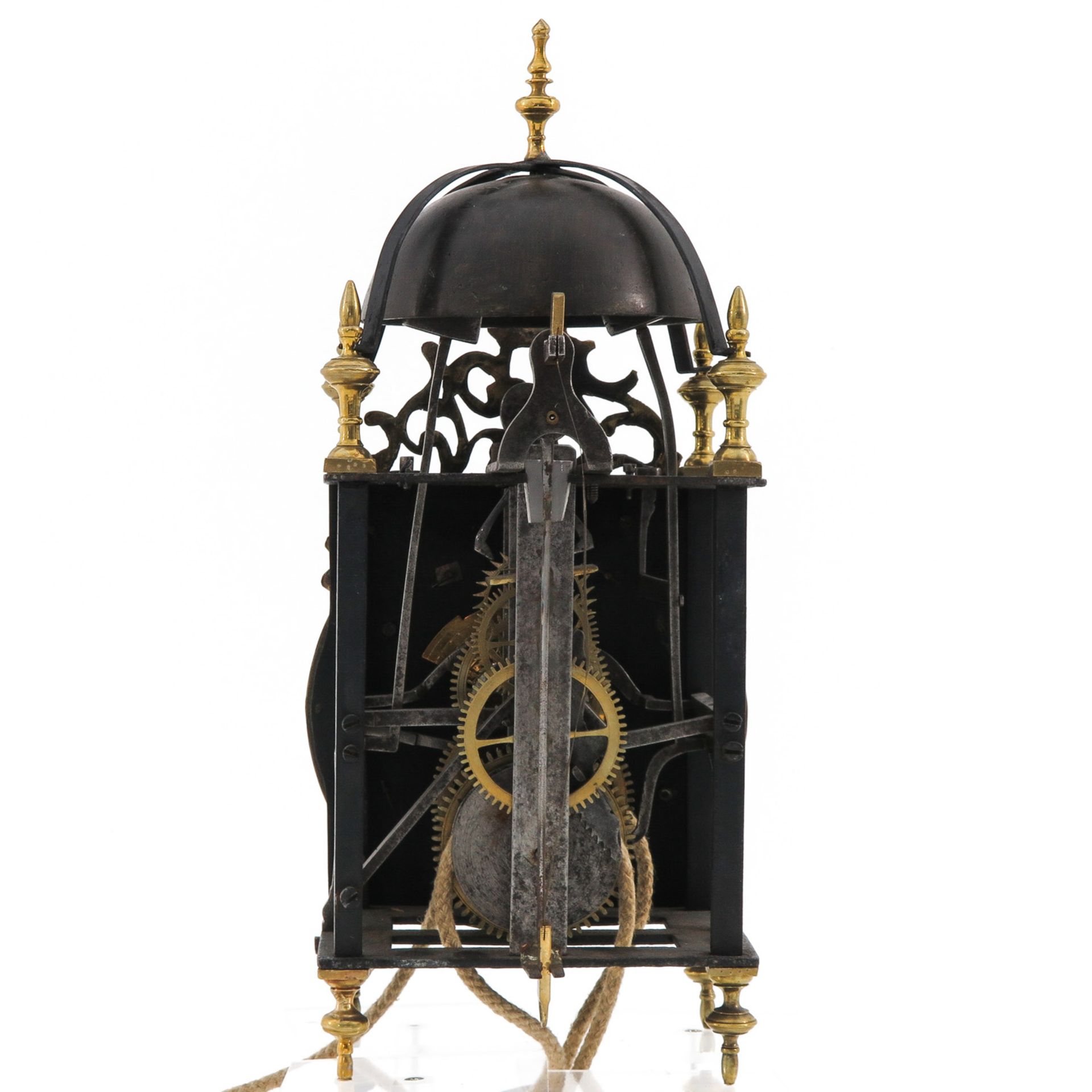 A Lantern Clock Signed Fouquet a Nancy Circa 1760 - Bild 3 aus 8