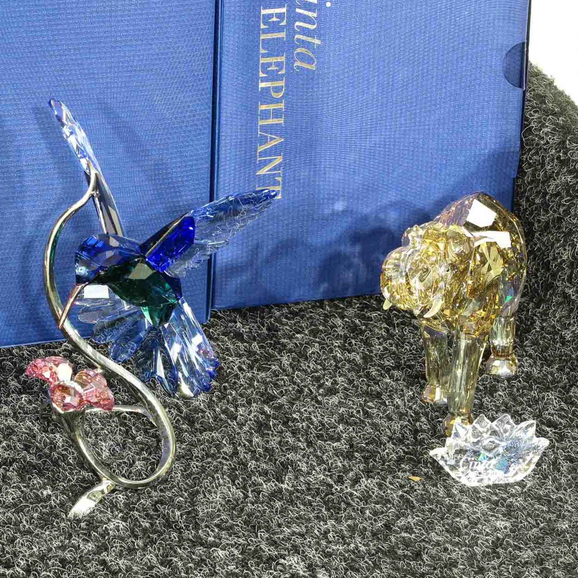 A Collection of Six Swarovski Crystal Sculptures - Bild 4 aus 4