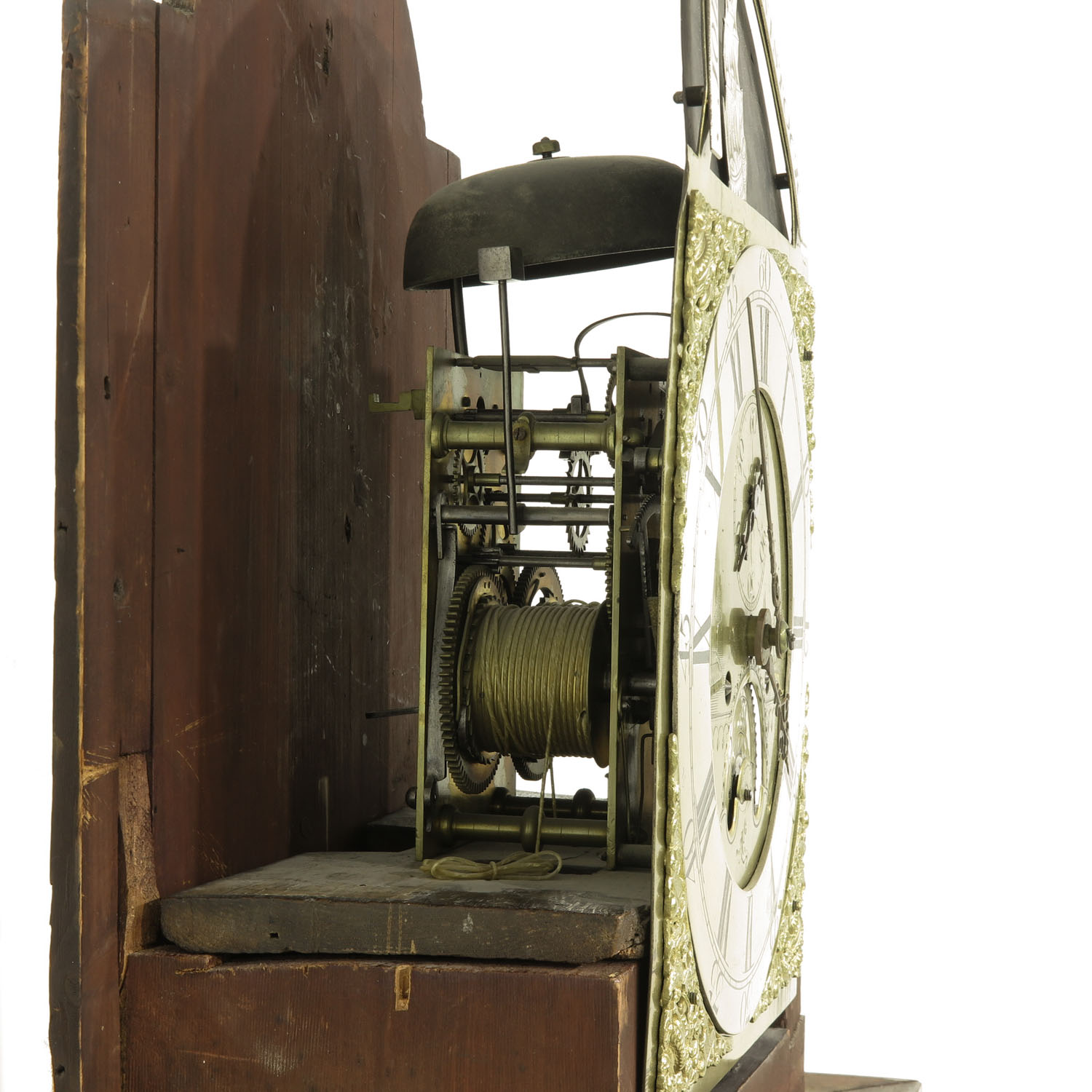 An English Standing Clock Signed John Barnett Favistoch - Image 5 of 8