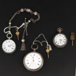 A Collection of 3 Pocket Watches