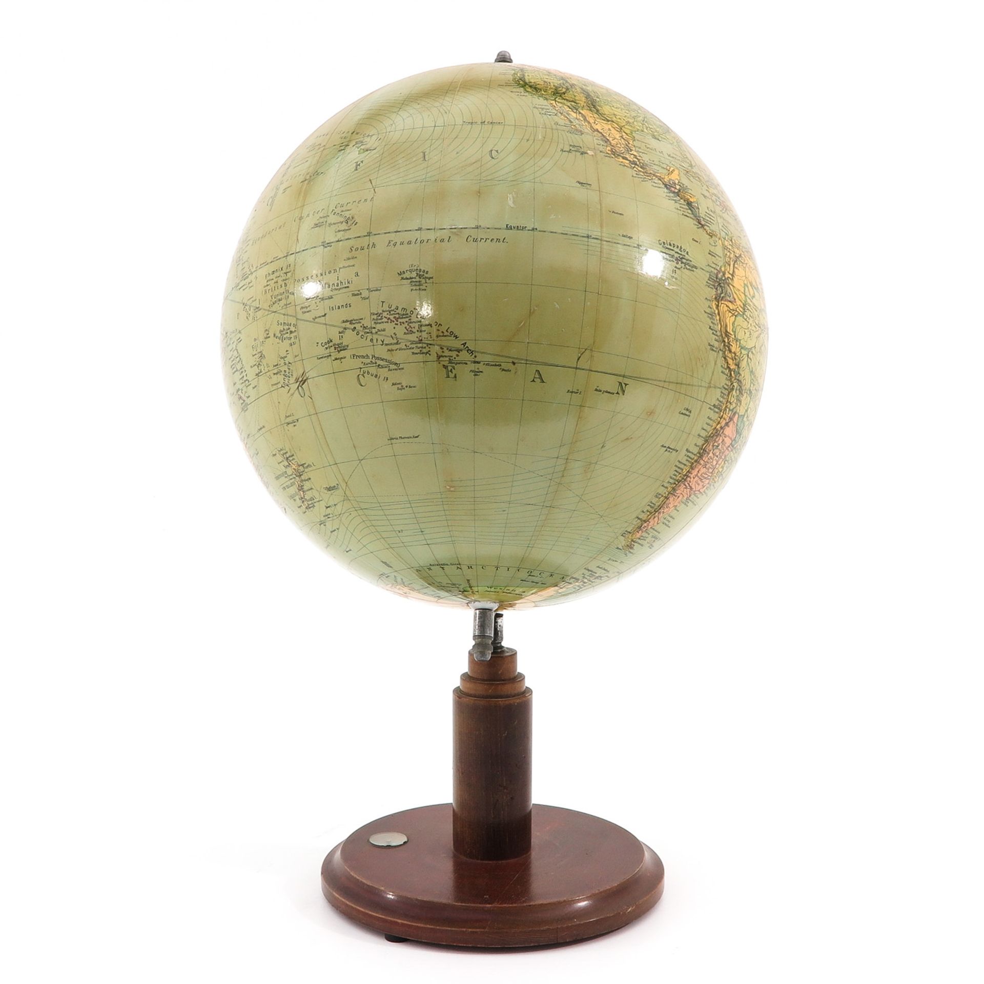 A Columbus Globe Circa 1930 - Bild 4 aus 9