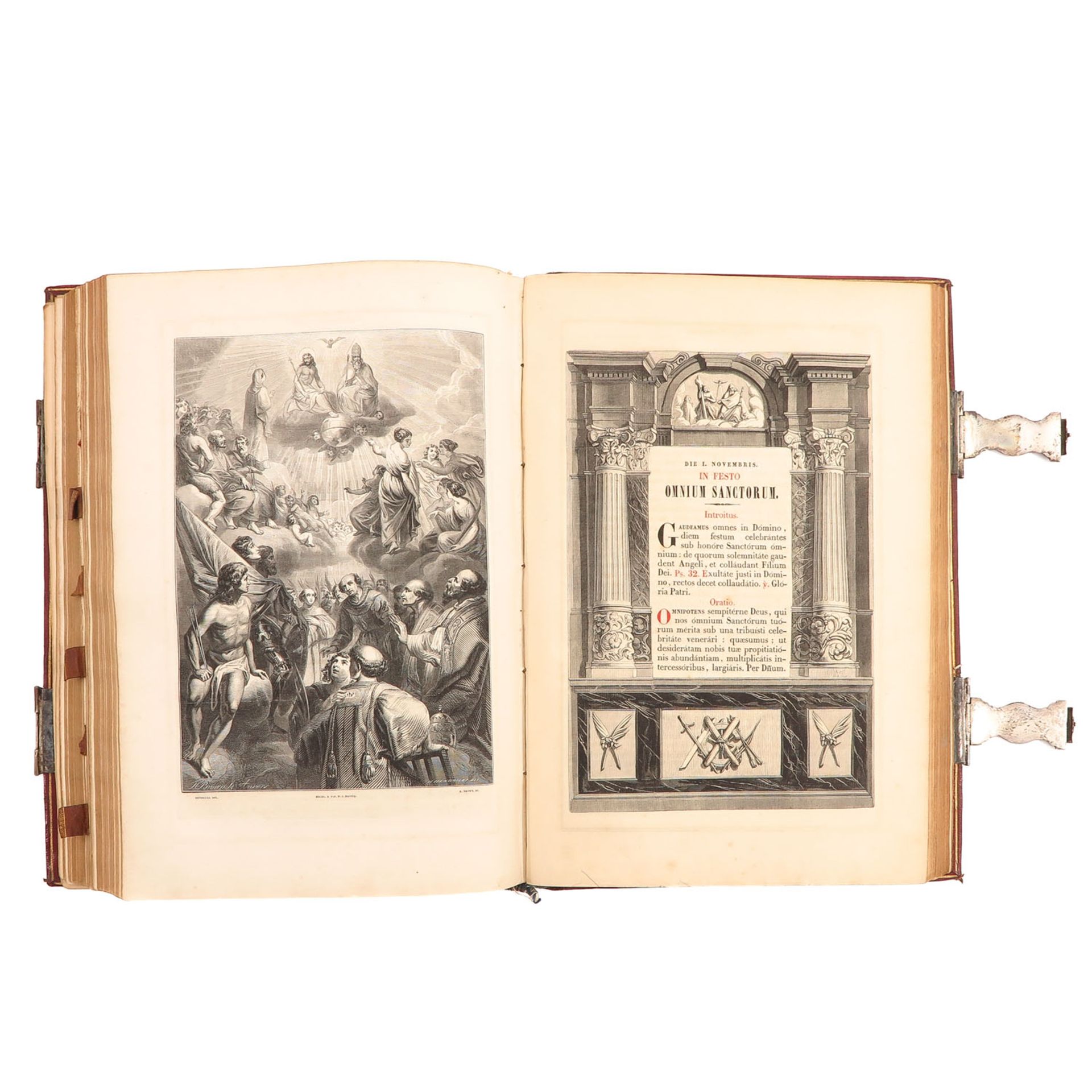 A Missal dated 1855 with Silver Clasps - Bild 10 aus 10