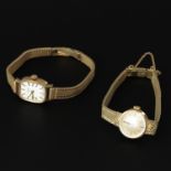 A Ladies Omega and Pontiac Watches