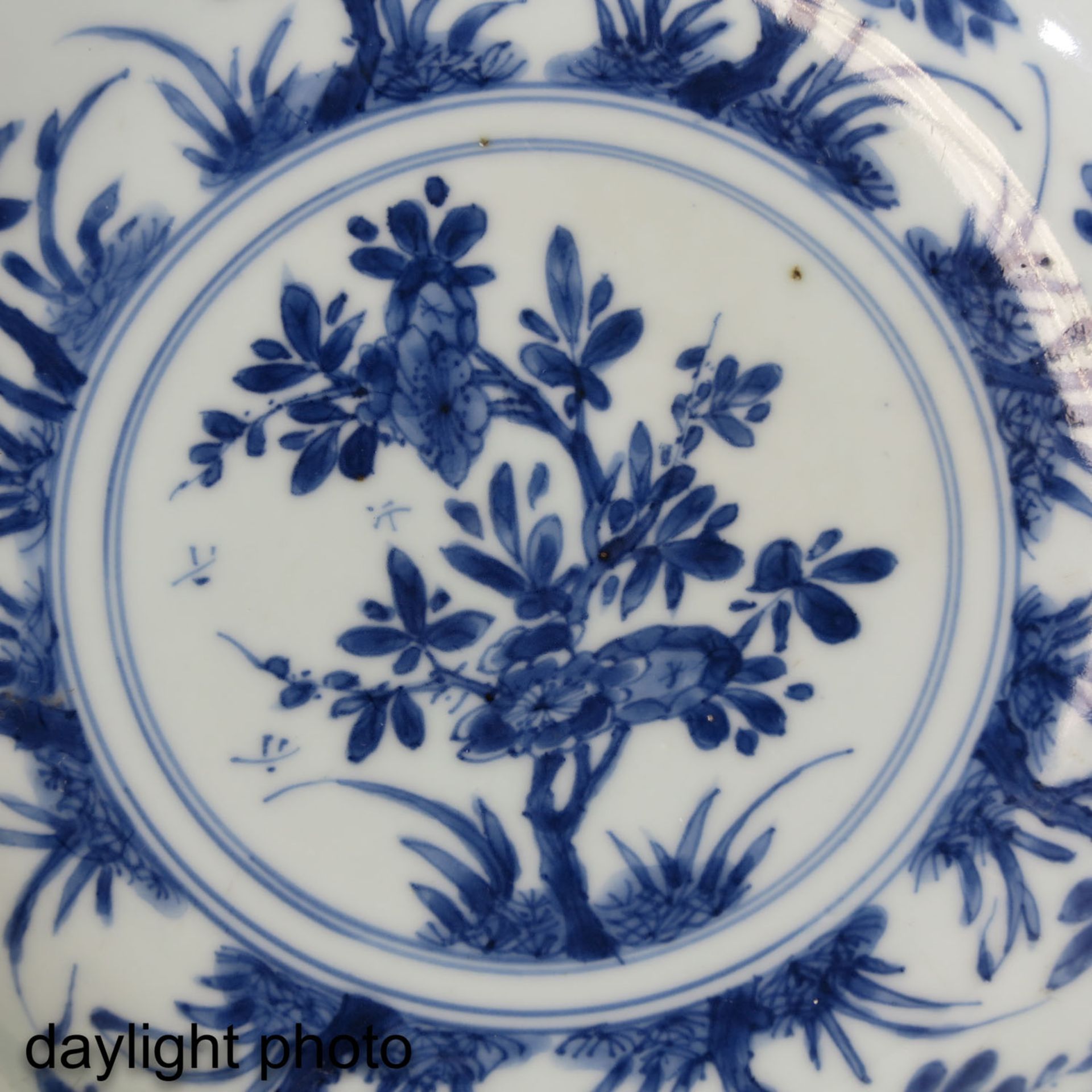 A Pair of Blue and White Plates - Bild 10 aus 10