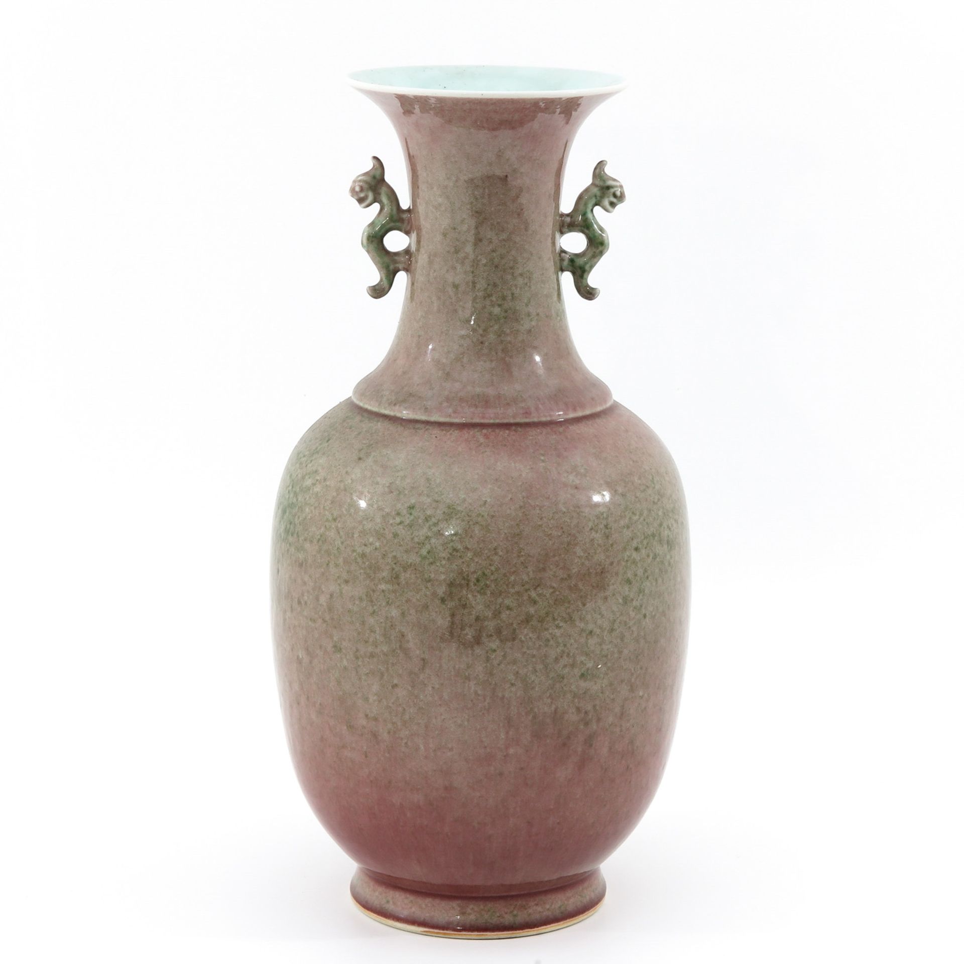 A Peach Bloom Glaze Vase