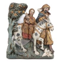 A Carved Sculpture Circa 1520