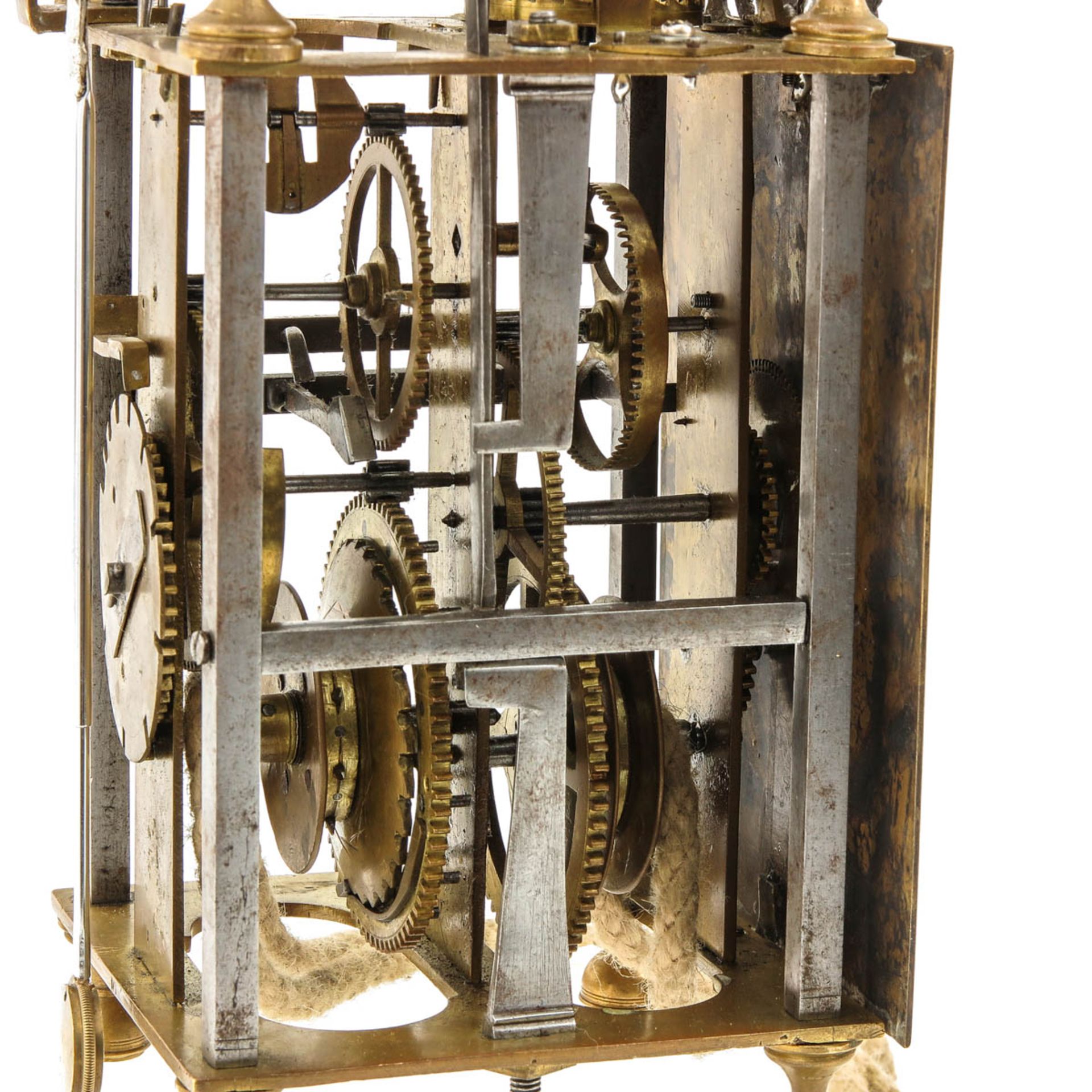 An 18th Century Italian Lantern Clock - Bild 7 aus 9