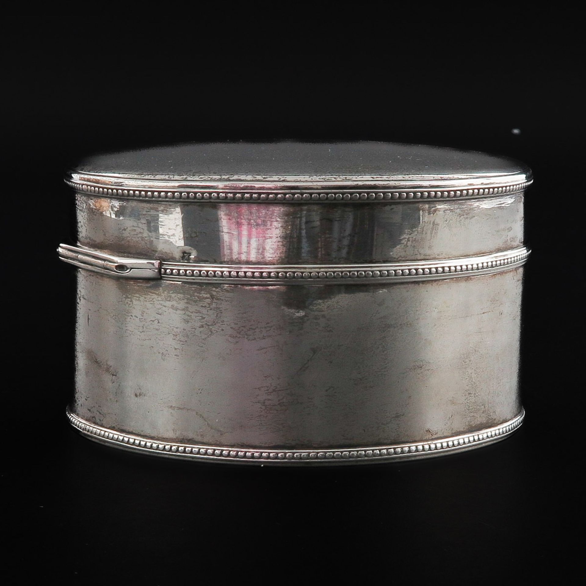 A Dutch Silver Cookie Container - Image 3 of 8