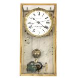 An Electric Clock Signed Raphael Gaubert Toulouse