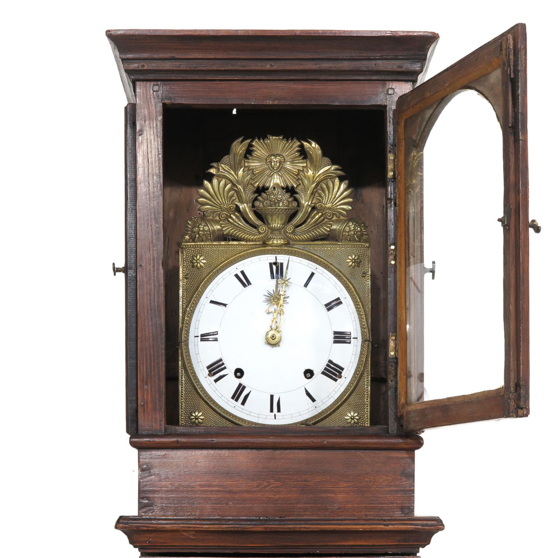 A 19th Century Standing Clock - Bild 4 aus 10