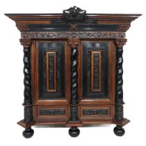 An Exceptional Dutch Cabinet or Kussenkast Circa 1700