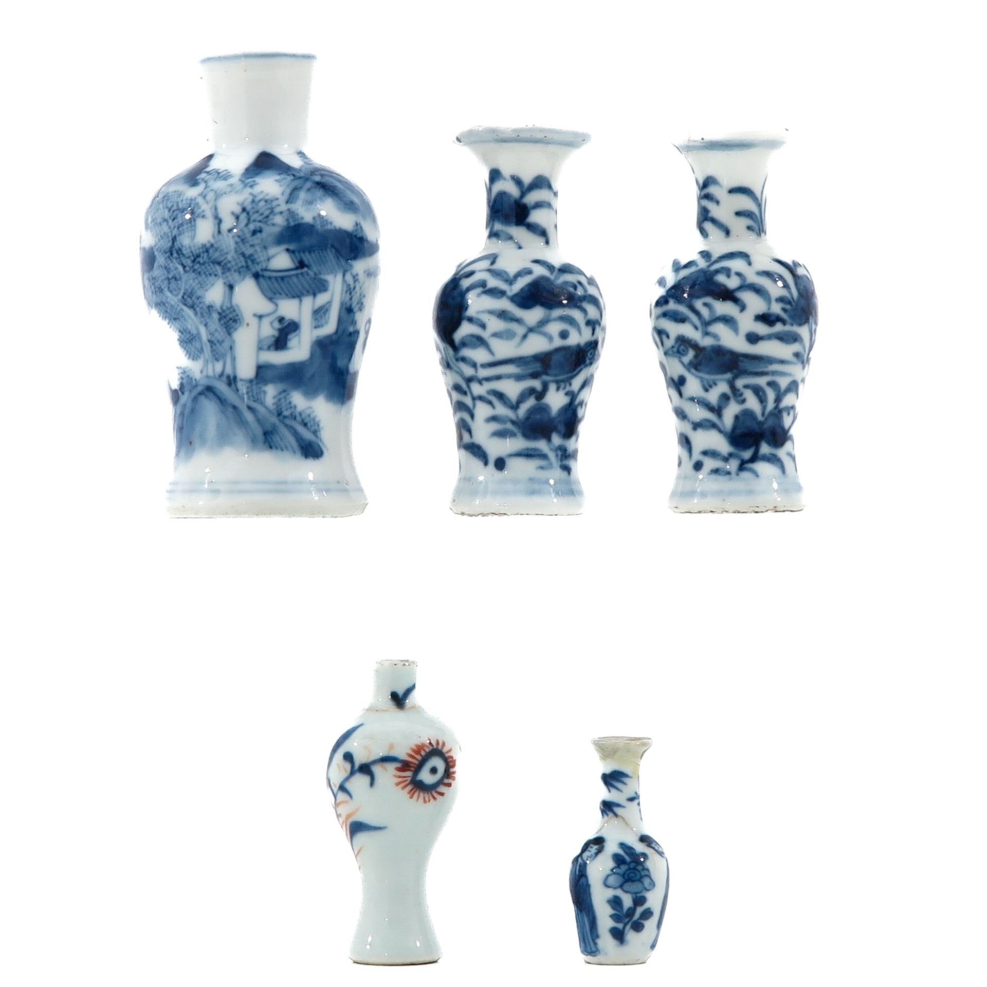 A Collection of 5 Miniature Vases - Bild 2 aus 10