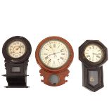 A Collection of 3 Wall Clocks