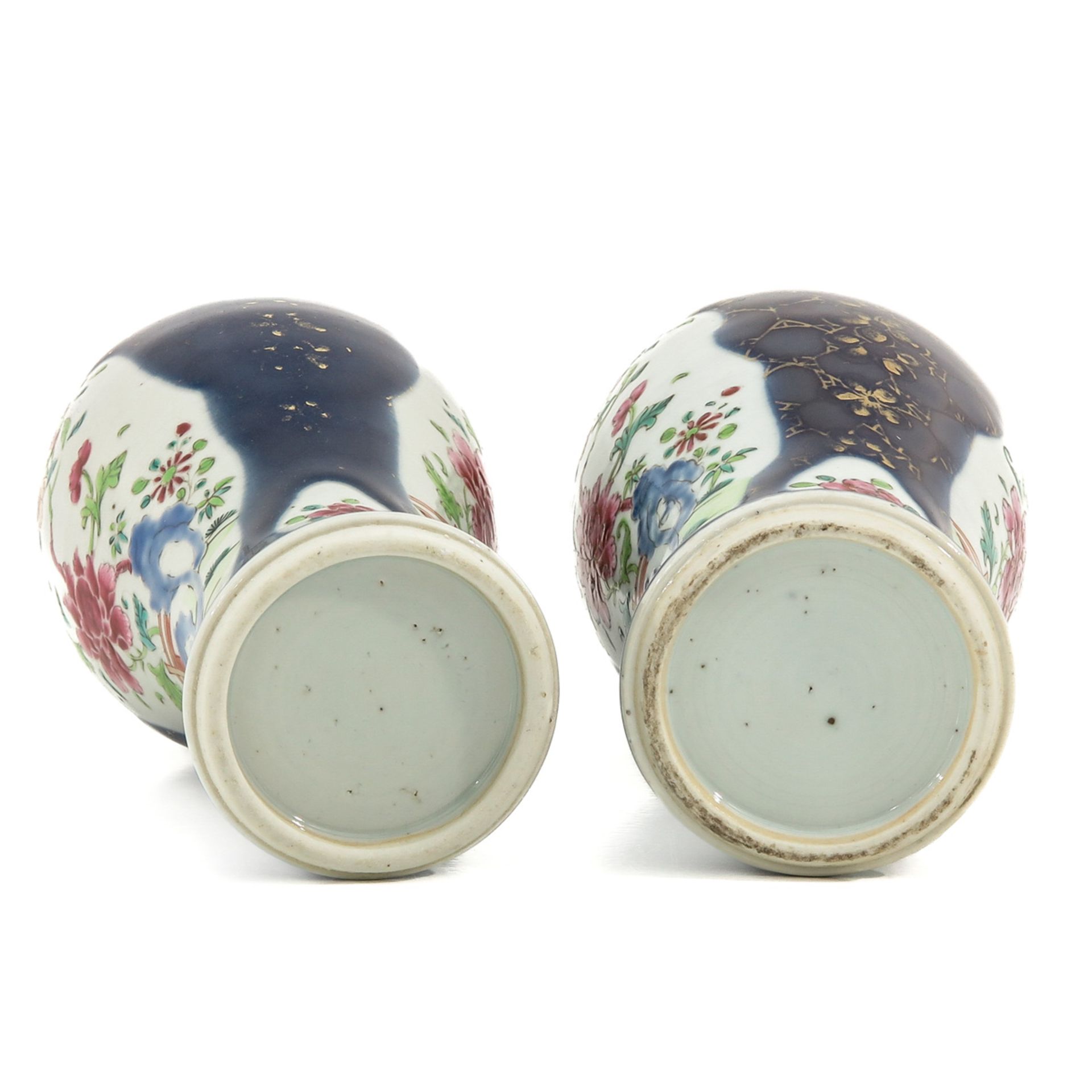 A Pair of Powder Blue Vases - Image 6 of 9