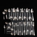 A Lot of Dutch Silver Cutlery