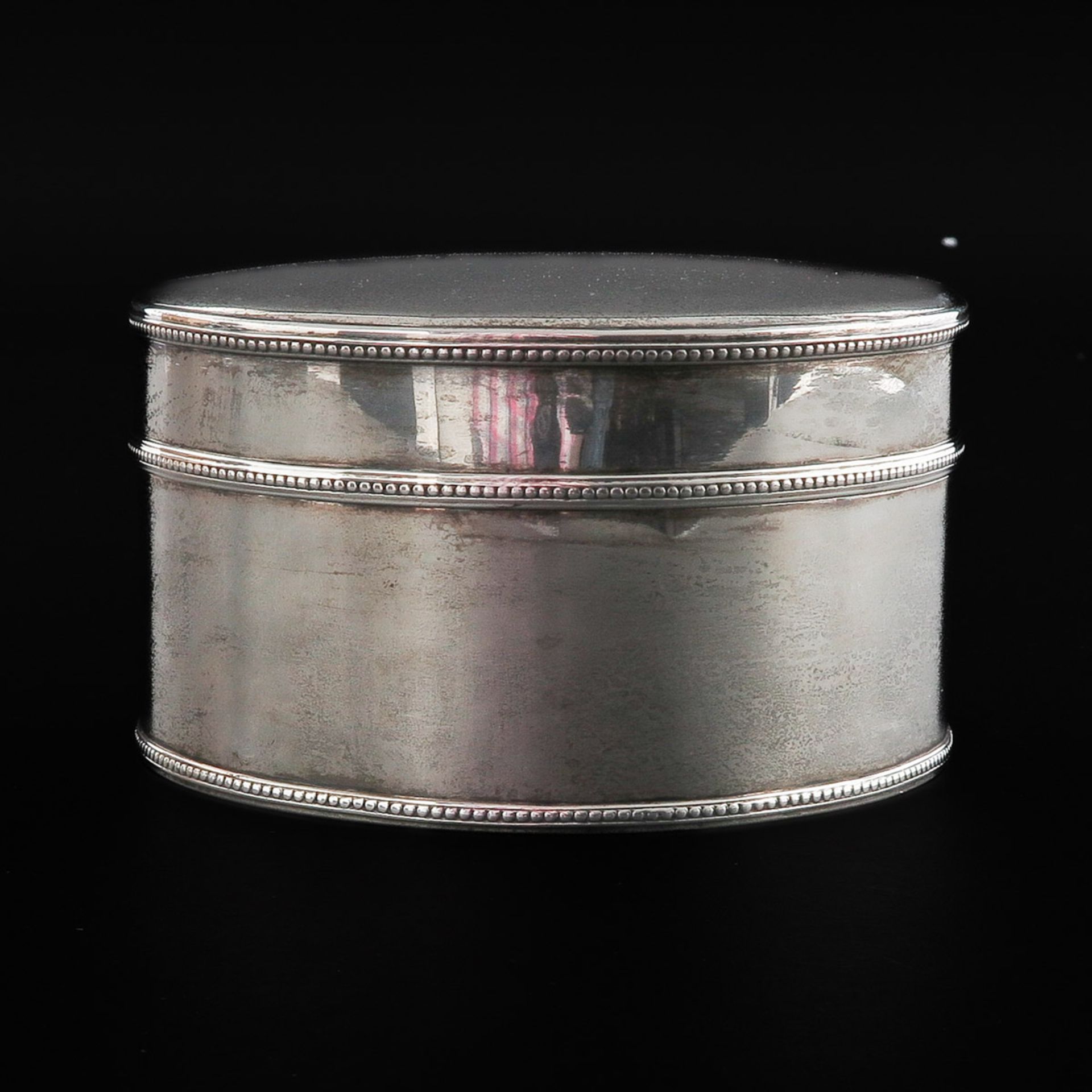 A Dutch Silver Cookie Container - Image 4 of 8