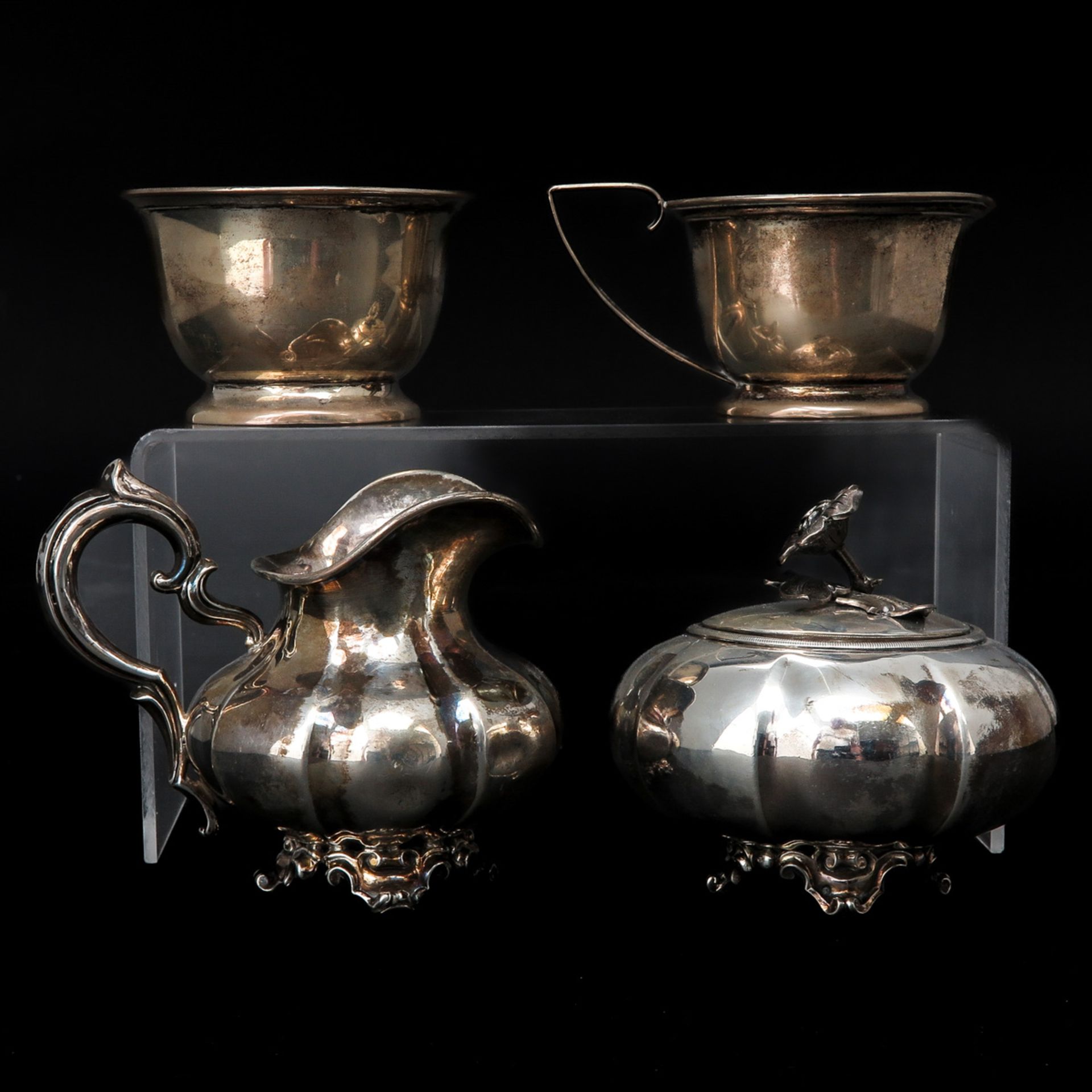 A Lot of 4 Dutch Silver Items - Image 3 of 10
