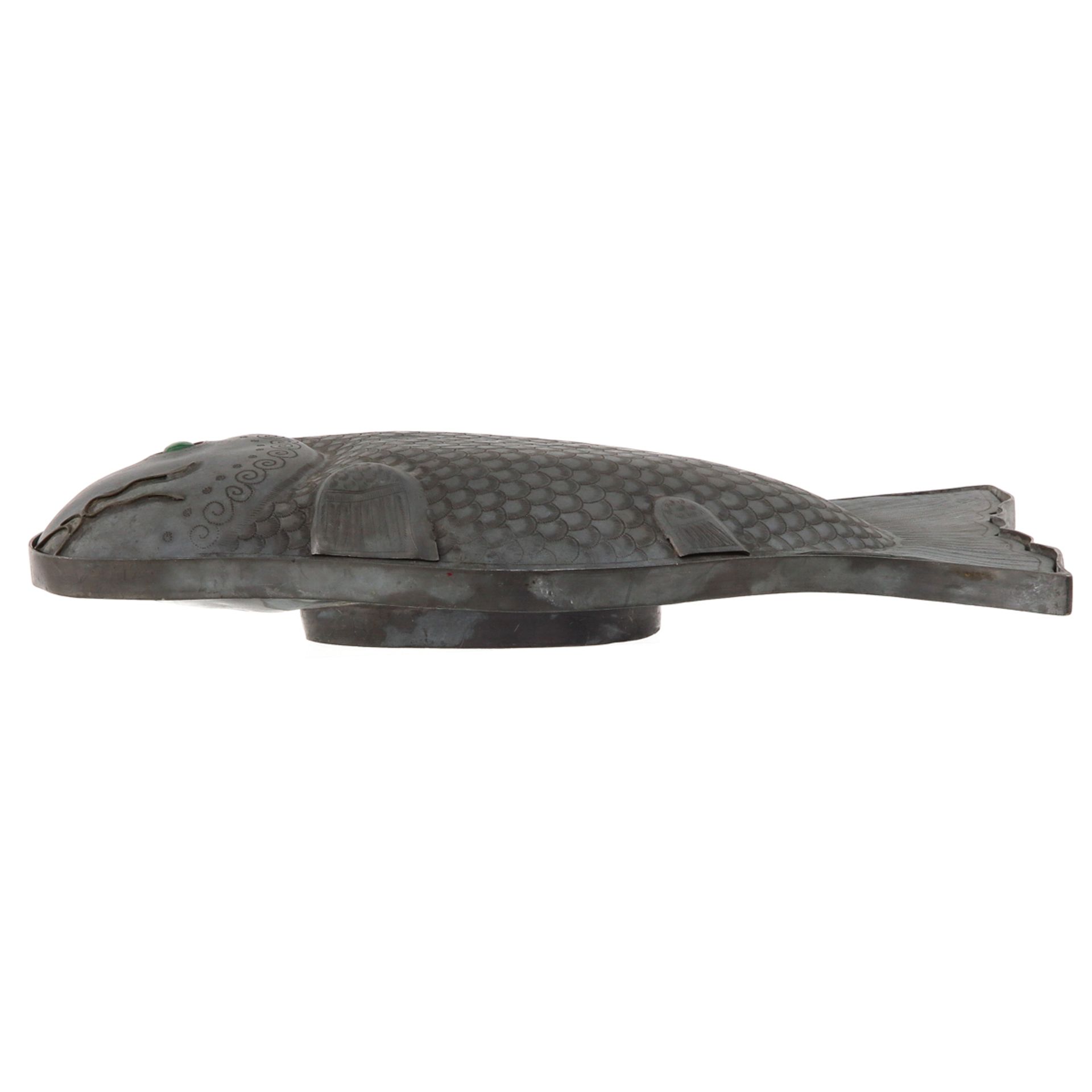 A Pewter Fish - Image 5 of 9