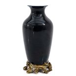 A Dark Blue Glaze Vase
