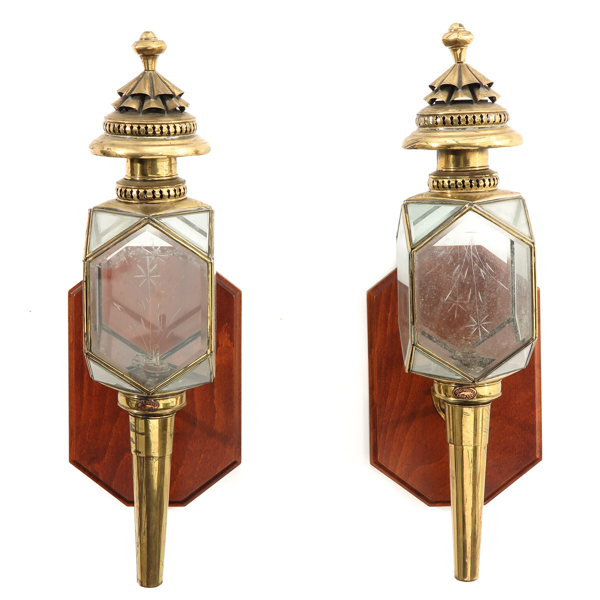 A Pair of 19th Century Carriage Lamps