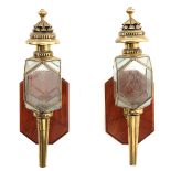 A Pair of 19th Century Carriage Lamps