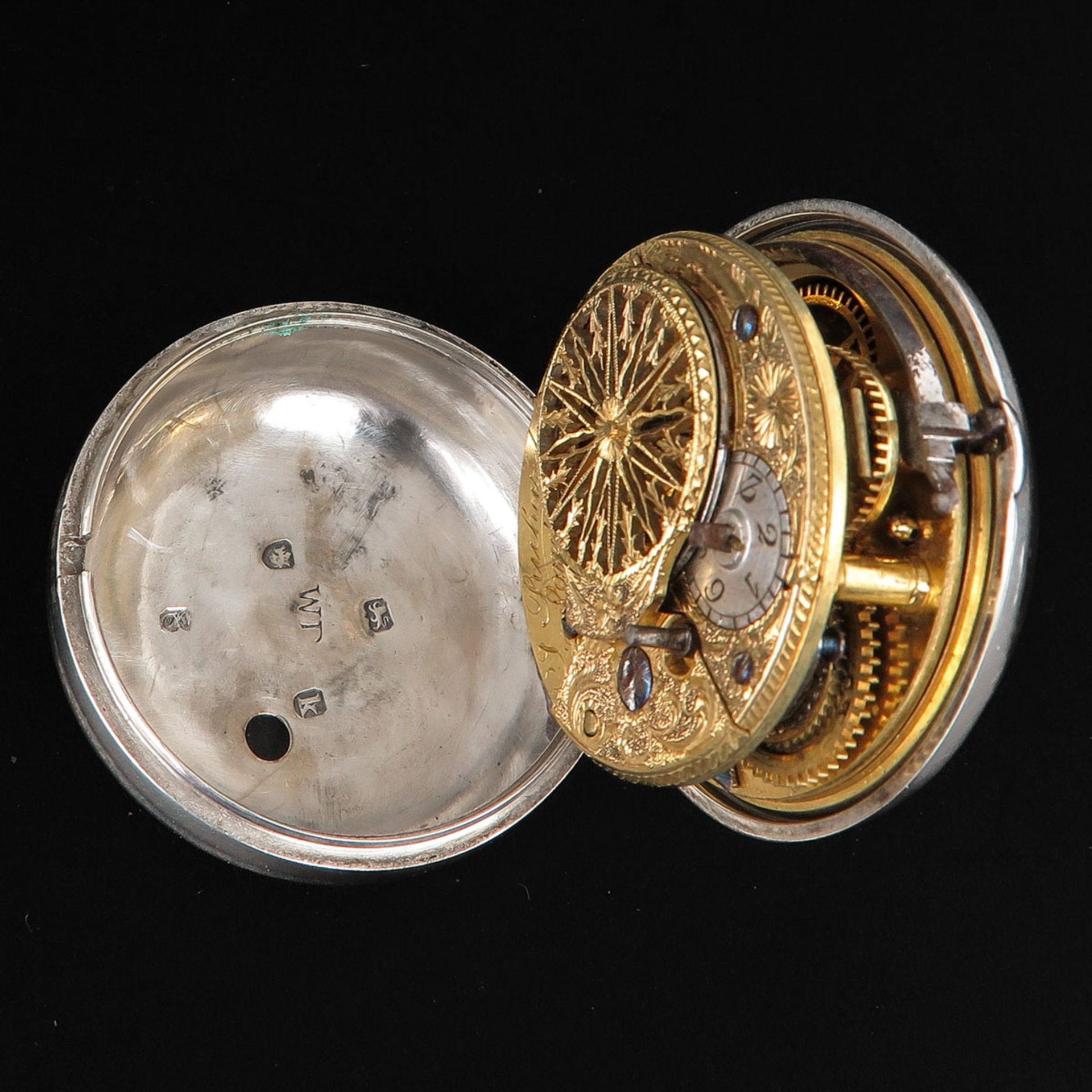An 18th Century English Silver Pocket Watch - Bild 6 aus 8