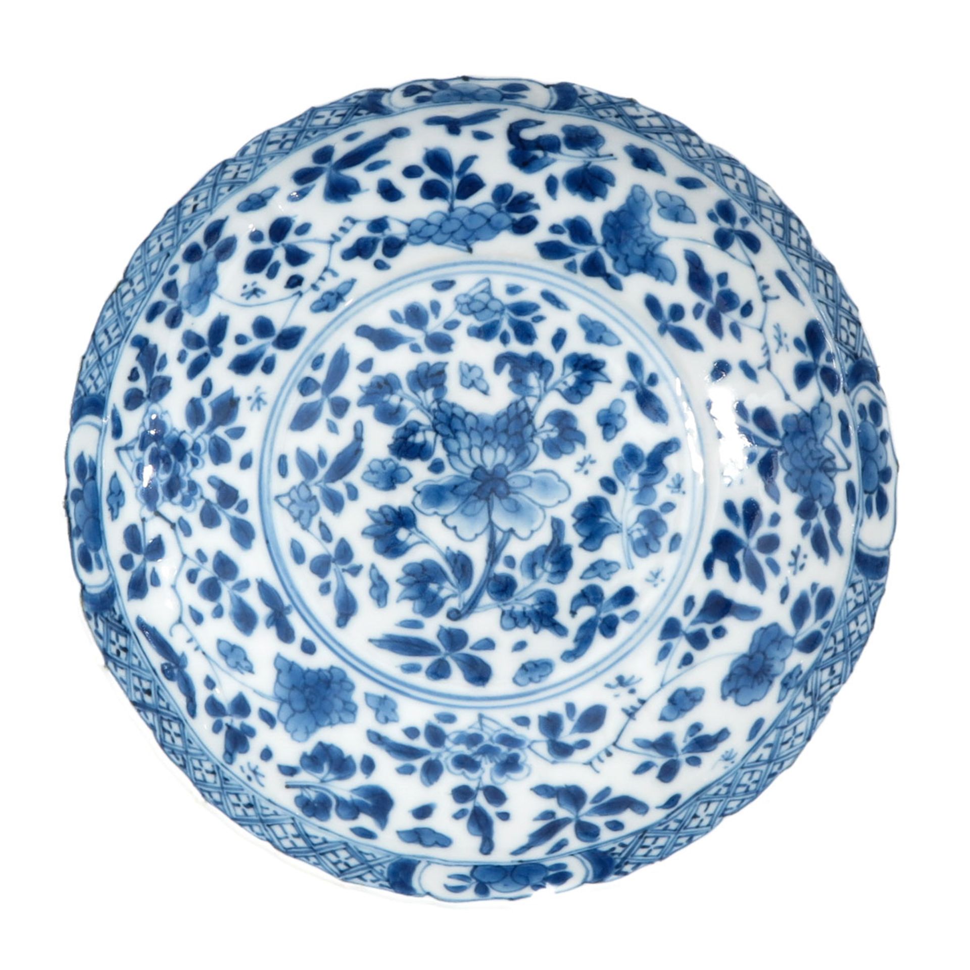 A Pair of Blue and White Plates - Bild 3 aus 10
