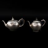 A Silver Van Kempen Coffee and Teapot