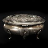 A Silver Jewelry Box