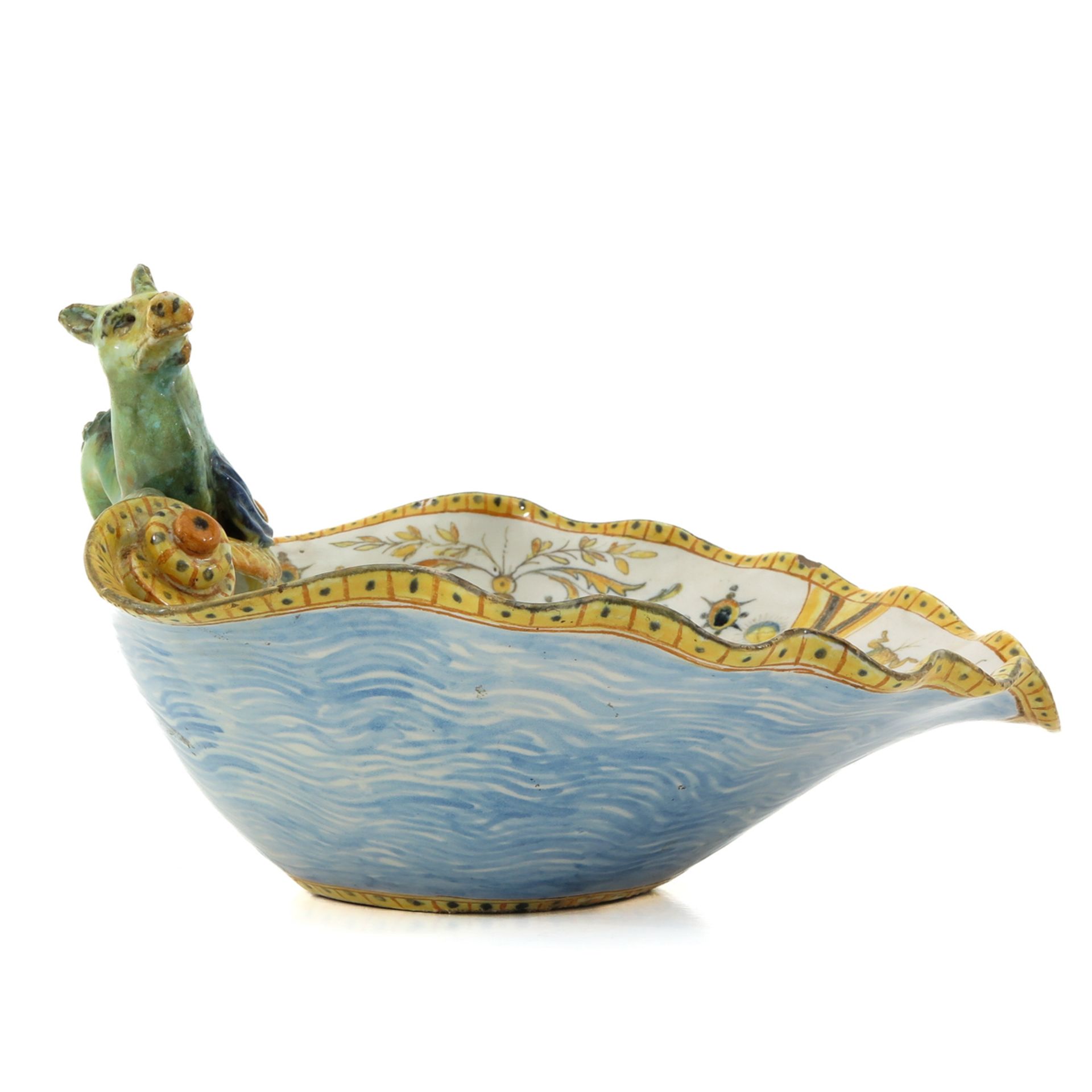 A Majolica Ornamental Bowl Circa 1620 - Bild 4 aus 9