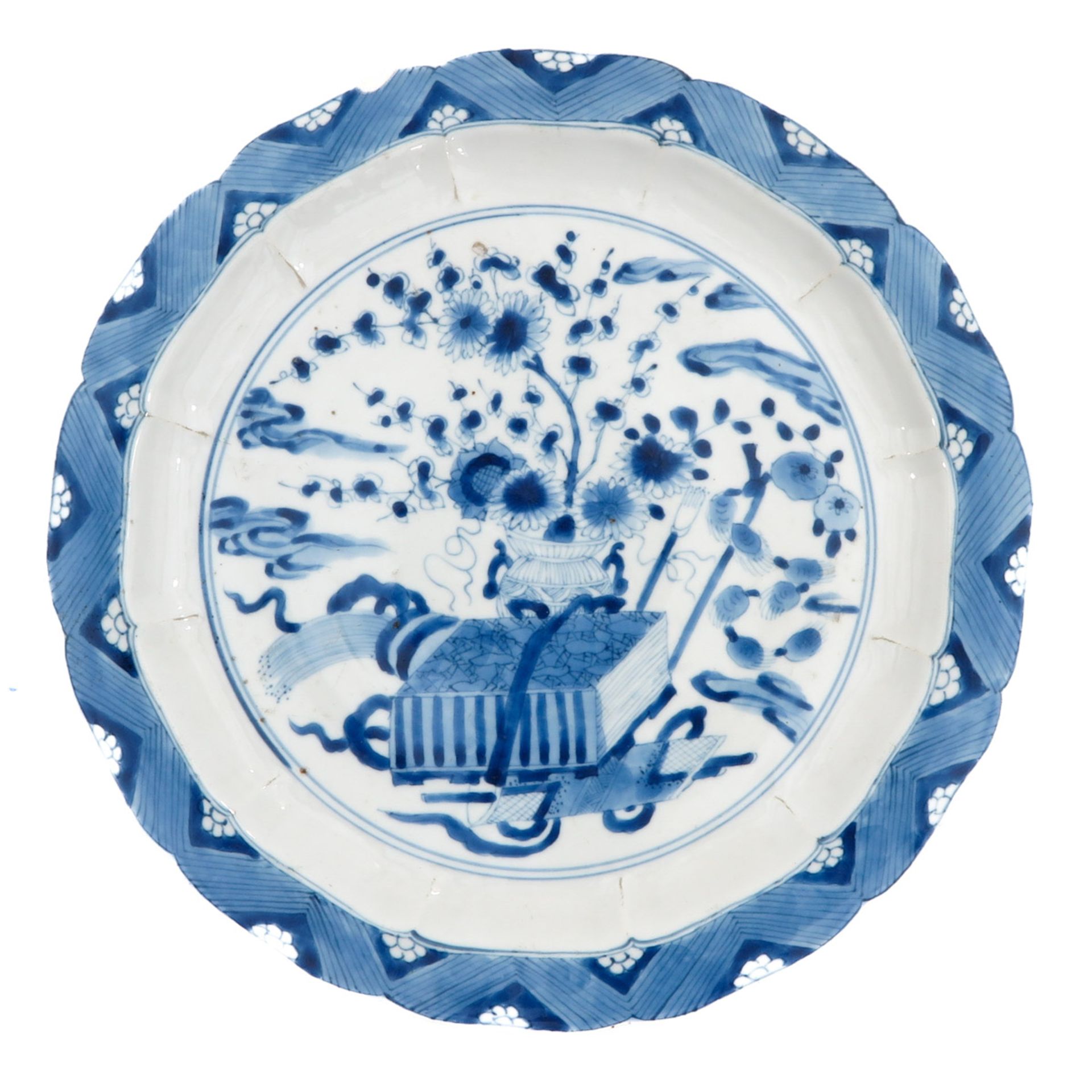 A Pair of Blue and White Plates - Bild 5 aus 9