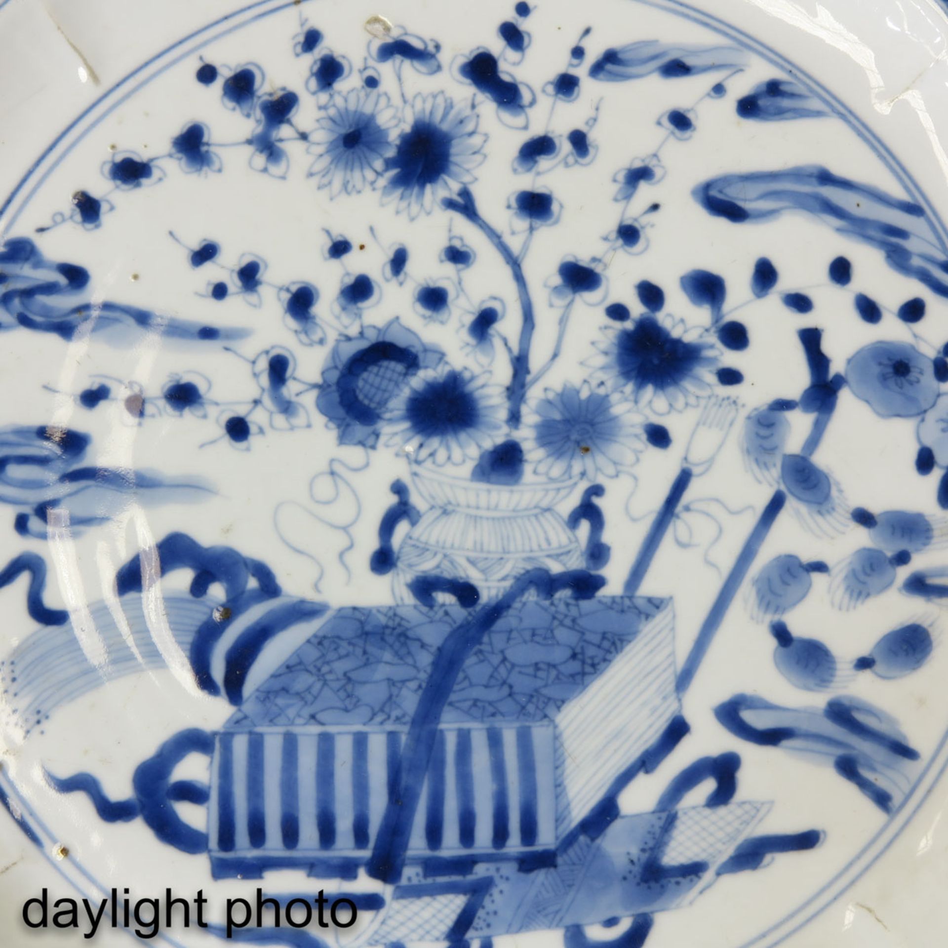 A Pair of Blue and White Plates - Bild 9 aus 9